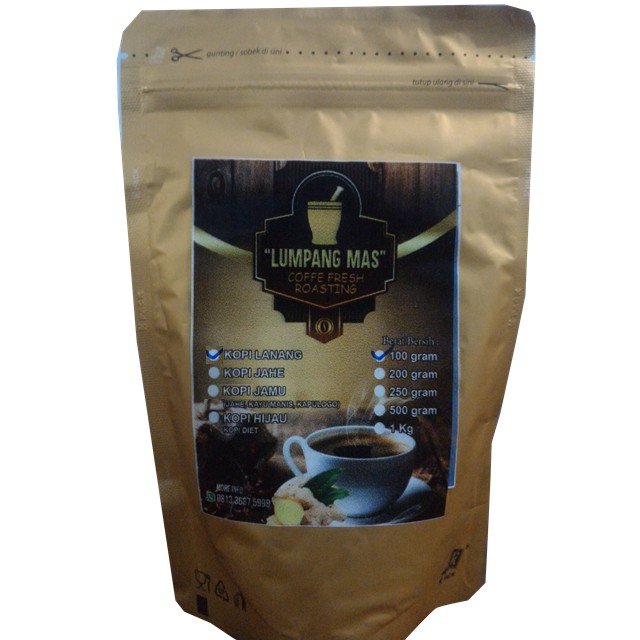 

Kopi Lanang Lereng Semeru 250 gram