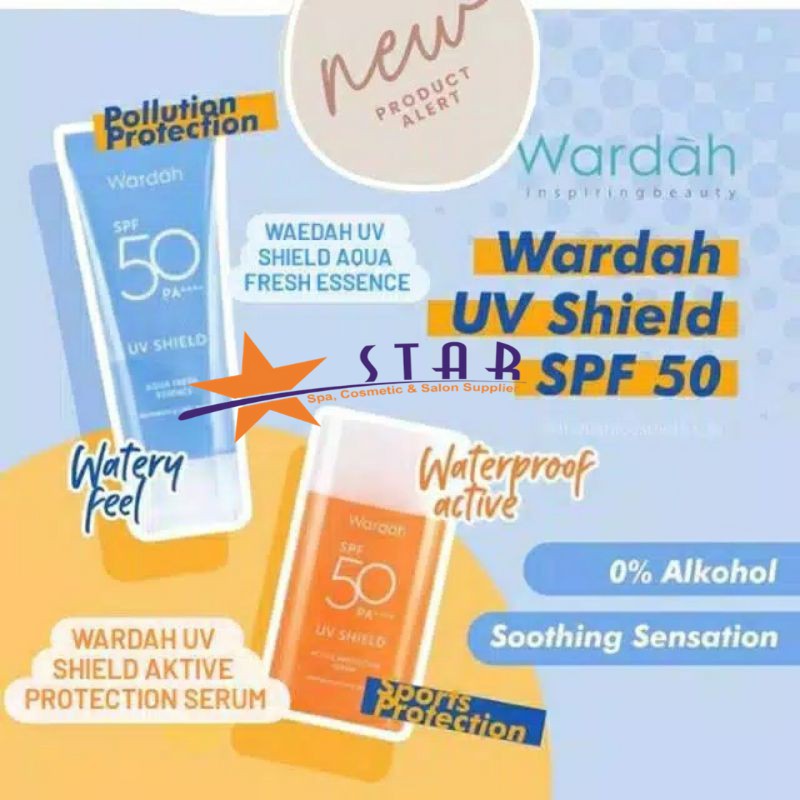 ✨STAR✨ Wardah UV Shield SPF 50 PA++++ | Sunscreen/Sunblock Wardah/Tabir Surya/Matahari/Pelembab/Sun Protection/Battle