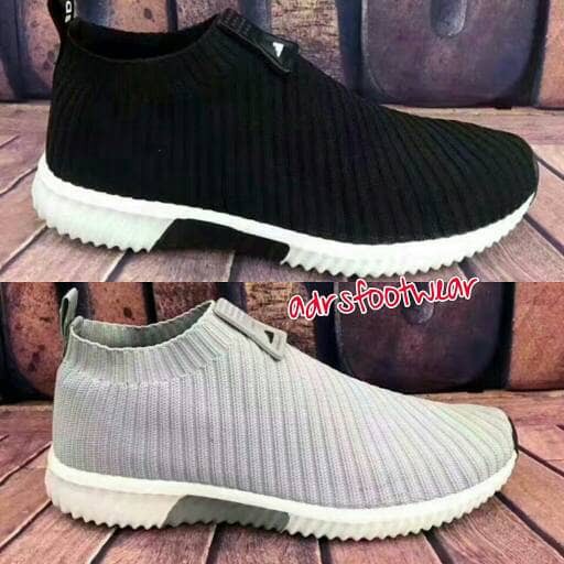 Promo Adidas Nmd slipon tanpa tali sepatu pria laris karet slopp Terlaris