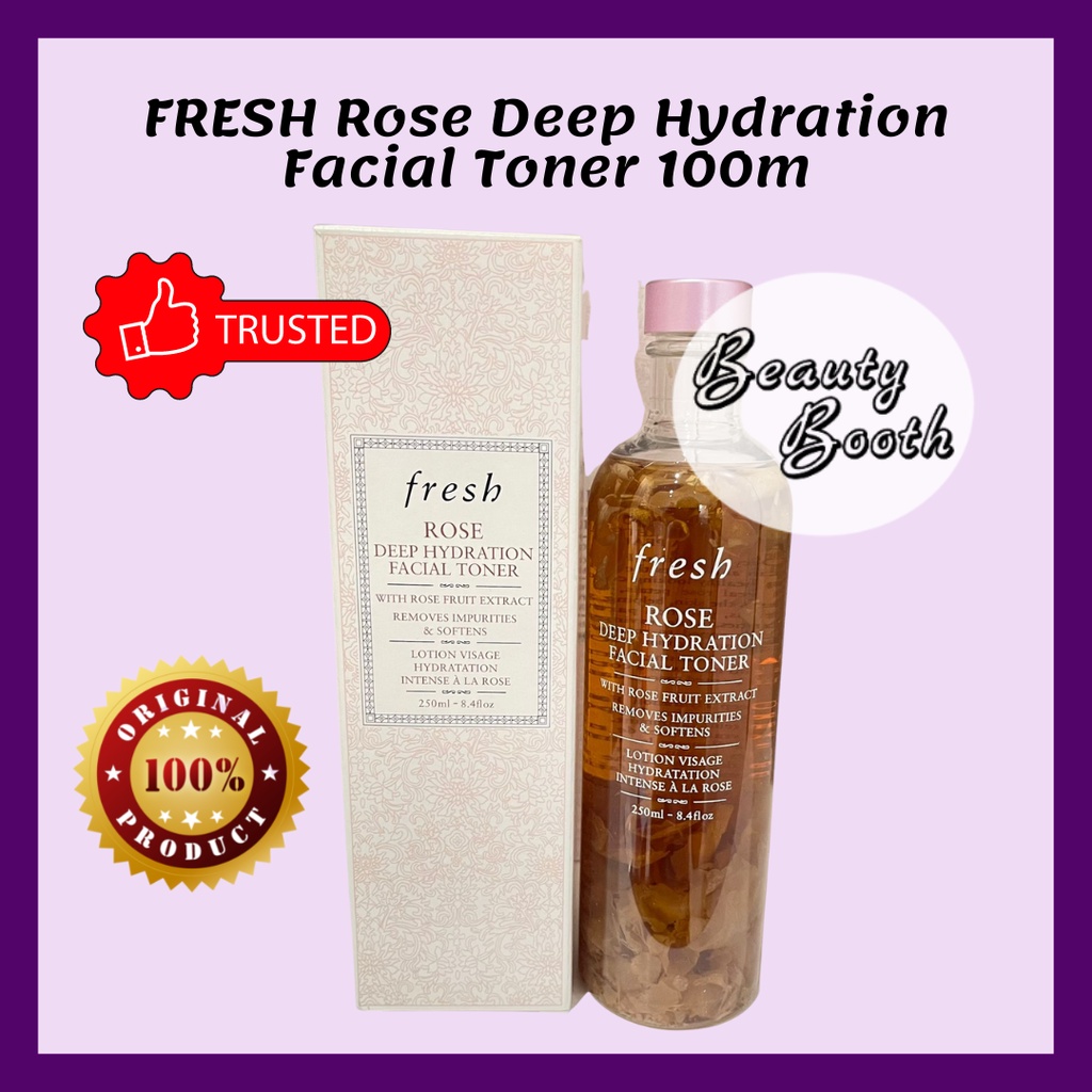 FRESH Rose Deep Hydration Facial Toner 100ml | 250ml