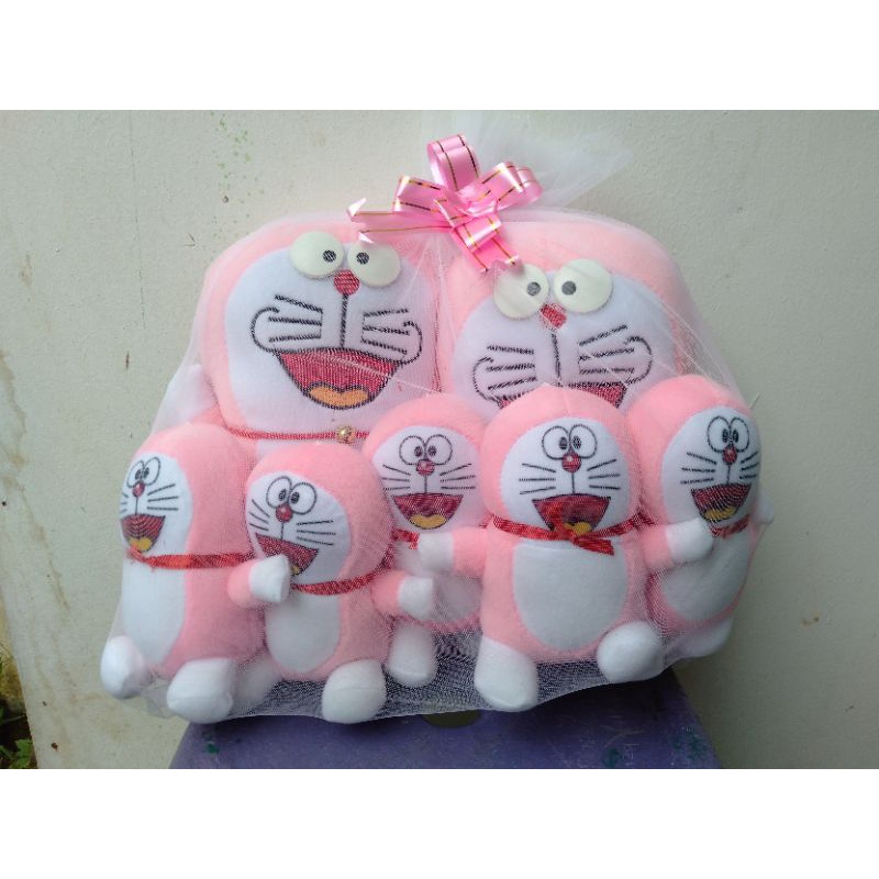 Boneka doraemon ping beranak induk 2 anak 5 TERLARIS