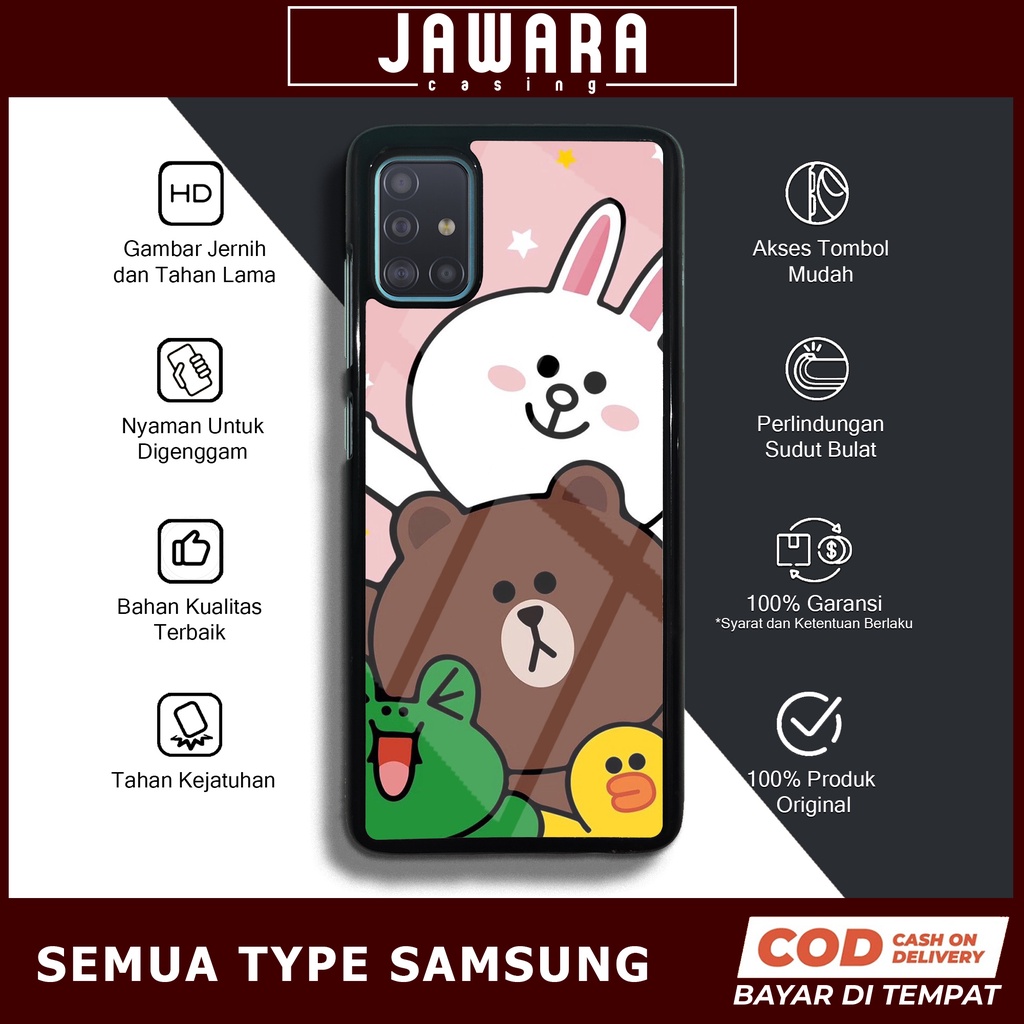 Case Samsung A51 Case Hp Samsung A51 Premium Glossy Jawara Casing [LN01] Casing Hp Samsung A51 Aesth