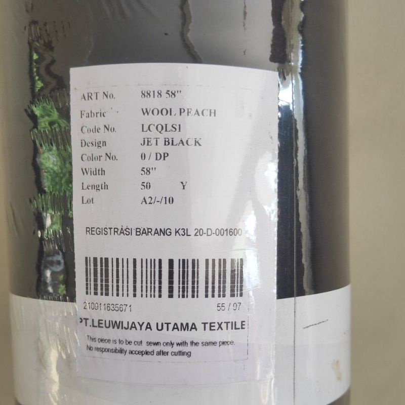 jetblack PT LEUWIJAYA UTAMA TEXTILE 8818 9357