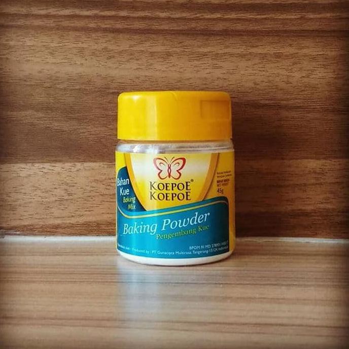 

31.87-Kue- Baking Powder Pengembang Kue Koepoe / Kupu 45Gr -Terlengkap-Termurah-Dijamin.