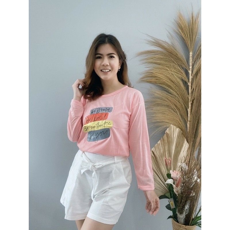 Arifirn Longsleeve Be Brave - Baju Wanita | Blouse Wanita