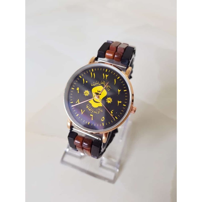 Gelang jam kaukah anti air kaligrafi trompah