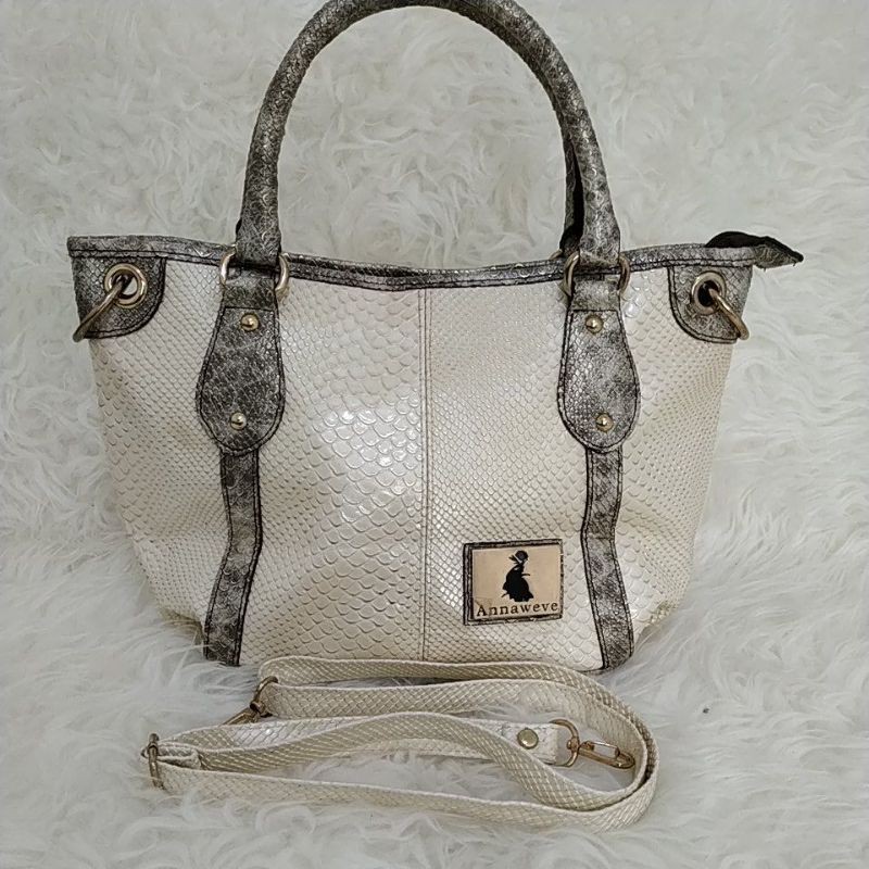 Preloved tas motif ular