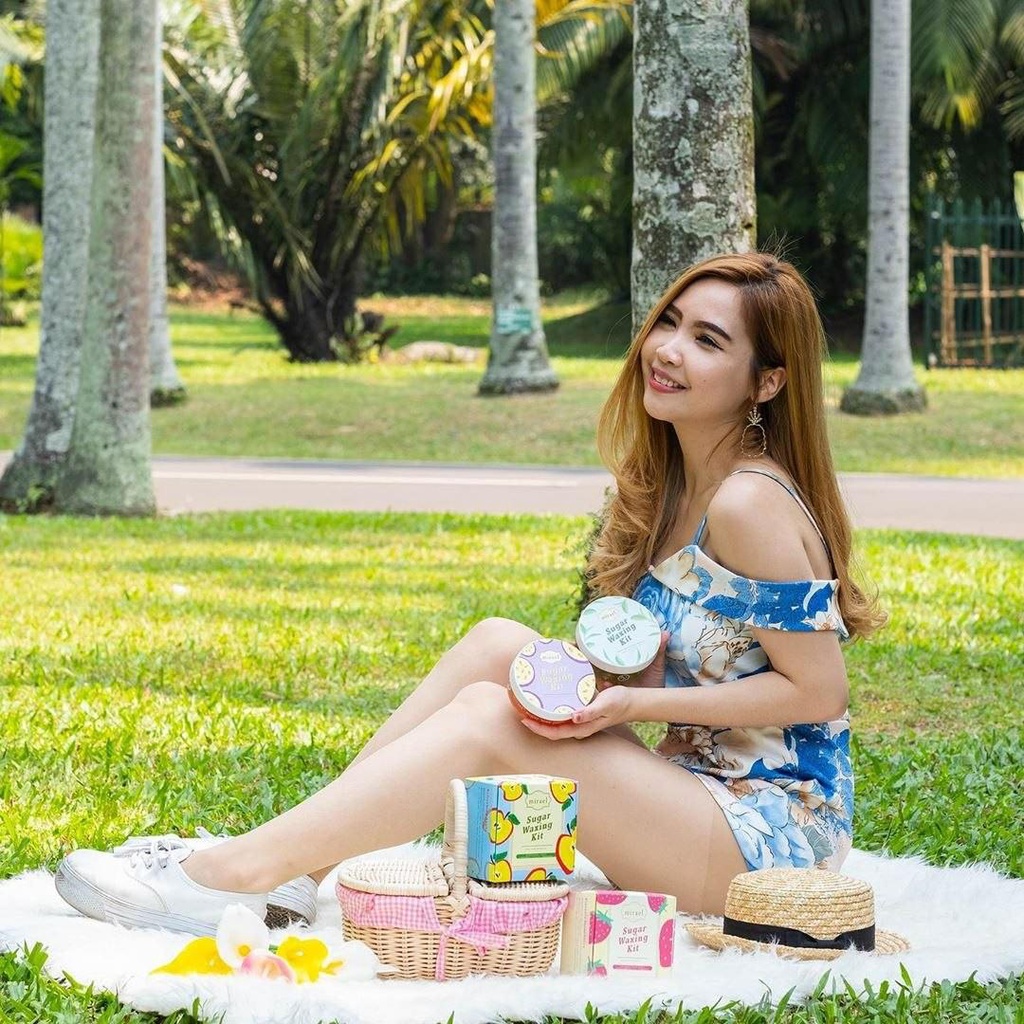 DBI - Sugar Wax Waxing Kit Penghilang Bulu Rambut Bulu Ketiak Bulu Kaki Tangan Permanen WARNA RANDOM