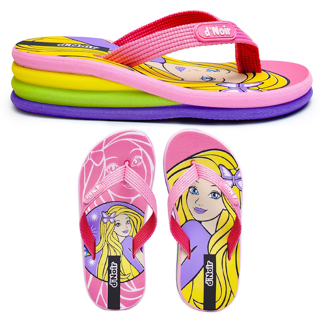 DNOIR Sandal Anak Perempuan LAPIS BARBIE