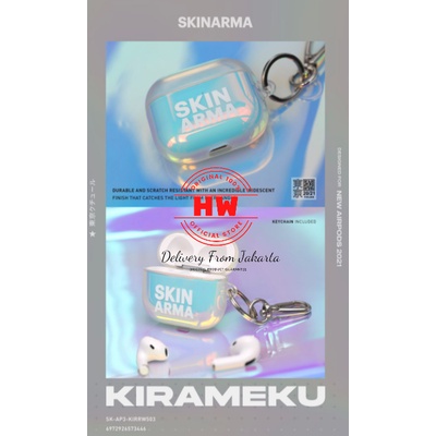 Casing SKINARMA Kirameku Apple Airpods 3 Case Airpods 3 2021