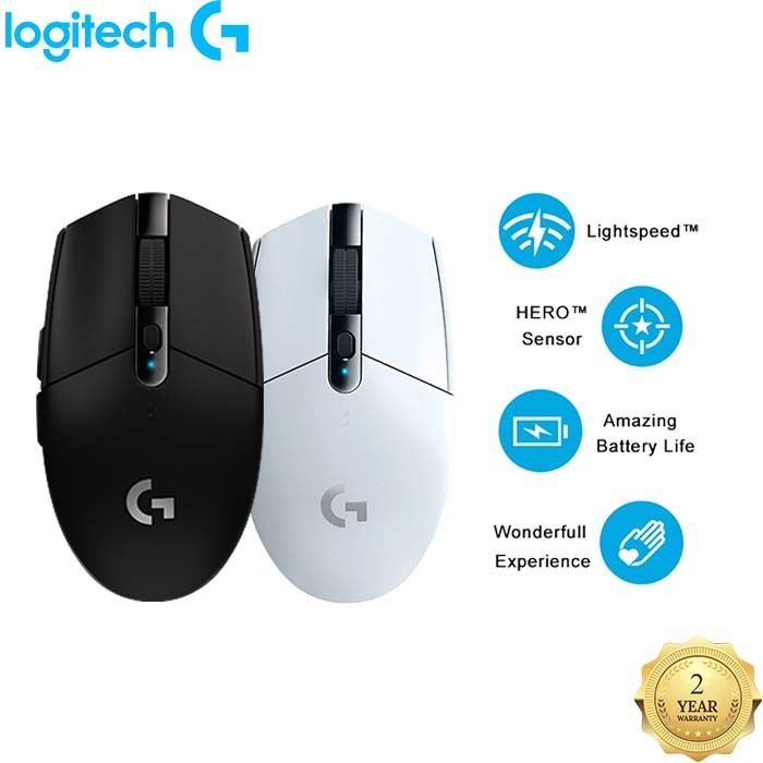 MOUSE GAMING LOGITECH G304 LIGHTSPEED WIRELESS GARANSI RESMI G 304