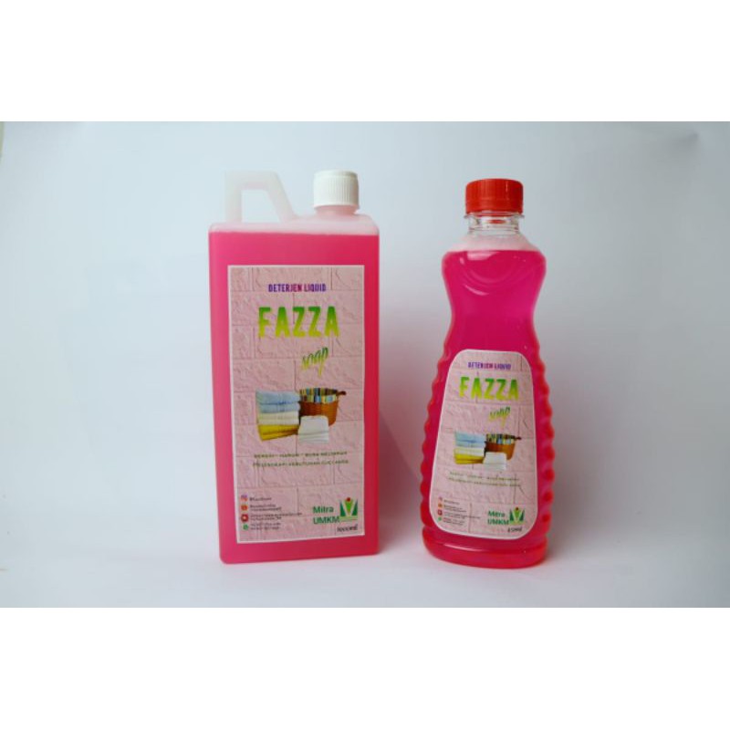 Deterjen liquid cair laundry murah FAZZA SOAP