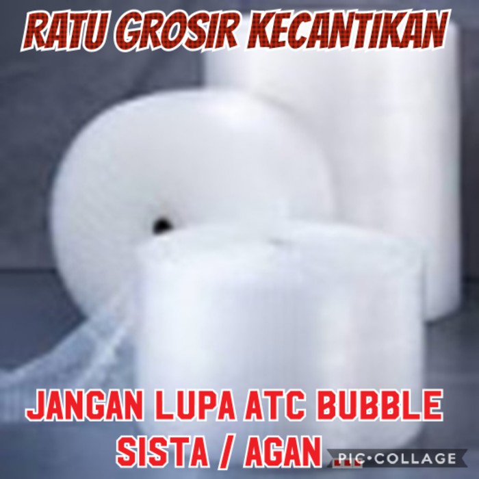 

Terbaru PLASTIK BUBBLE WRAP UKURAN 50 CM X 50 CM (GURABERU)