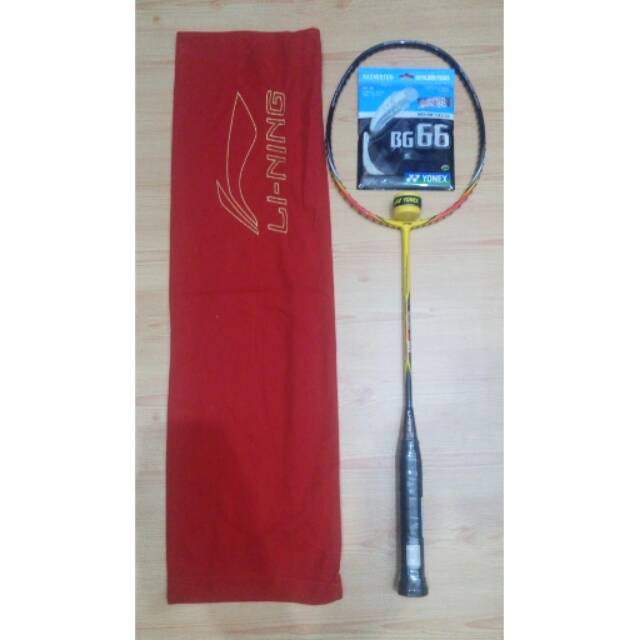 Raket badminton LINING turbo x50