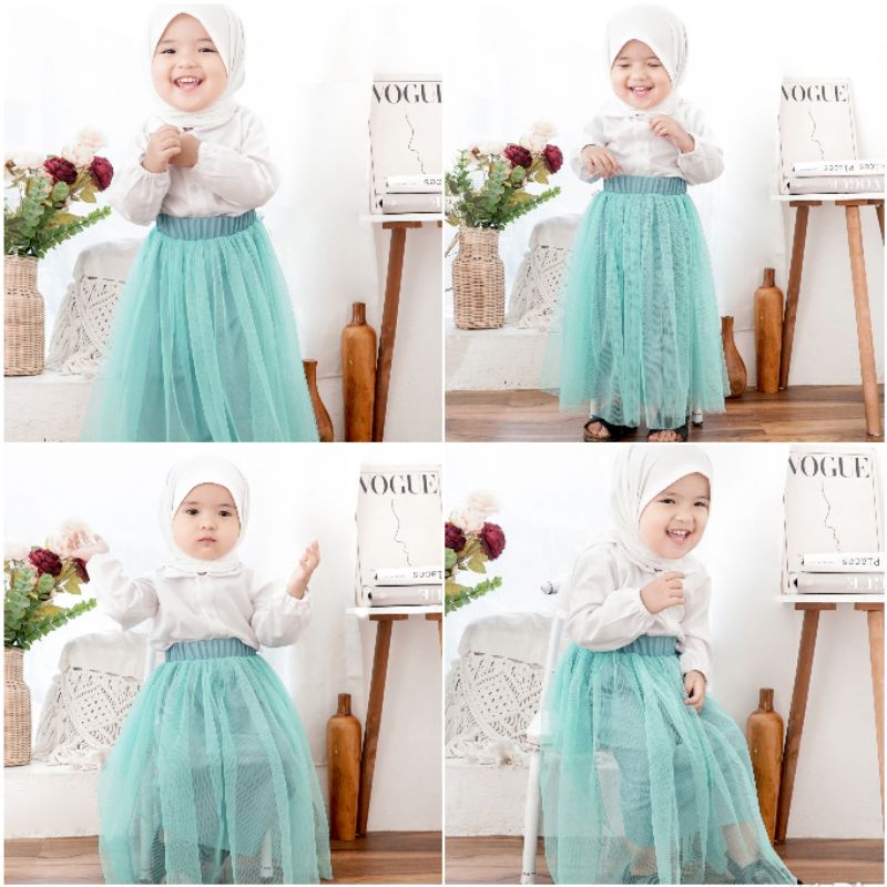 PILIH WARNA Rok Anak Tutu MOANA 1-7 Tahun FOTO ASLI ROK TUTU VOHARA