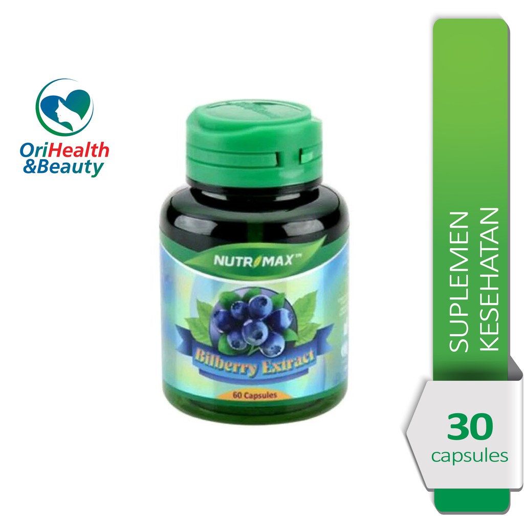 Jual Nutrimax Bilberry 10.000 isi 30 kapsul Indonesia