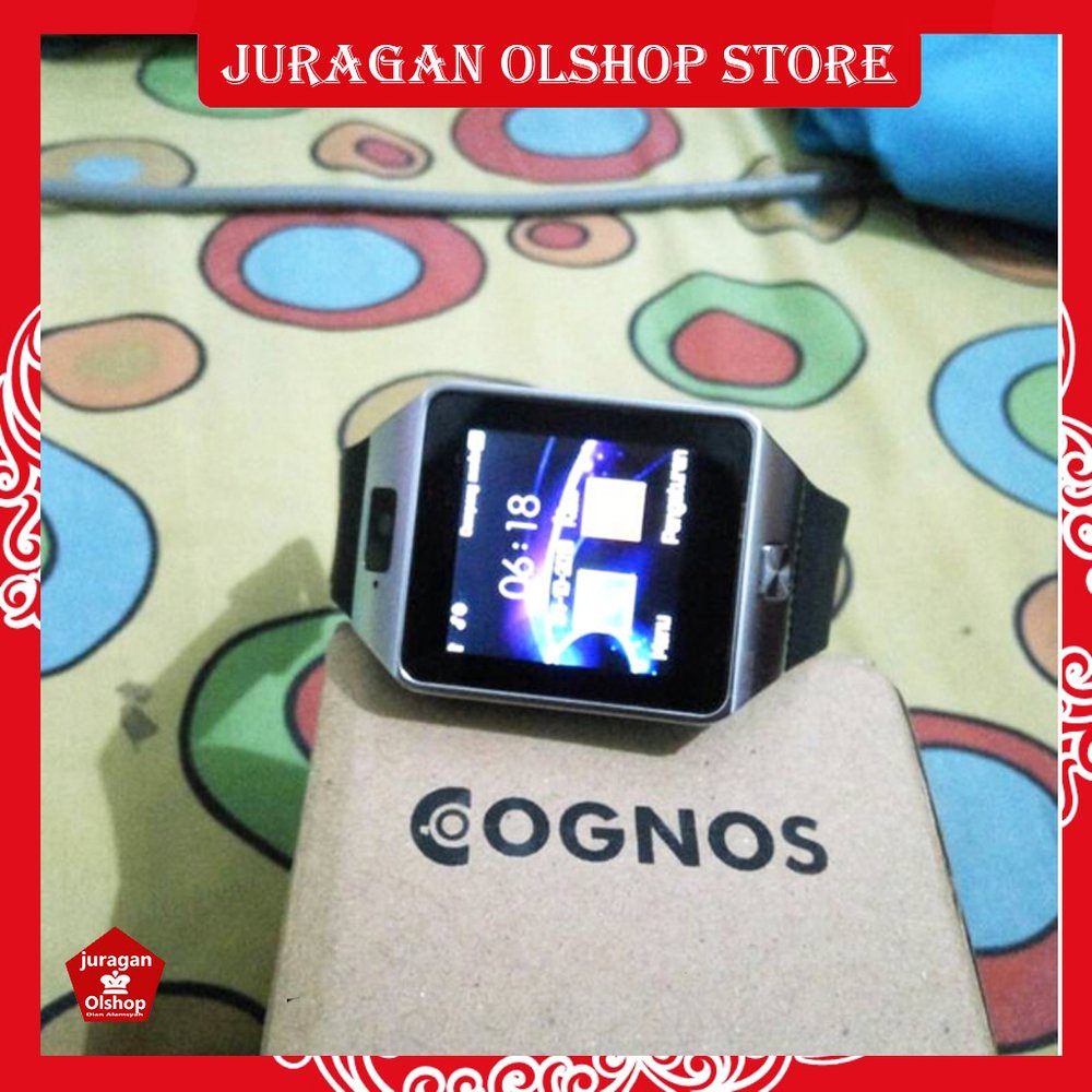 Jam Tangan Pintar Smartwatch Dz09 - Support Sim Card Sms Telpon Kamera Terlaris