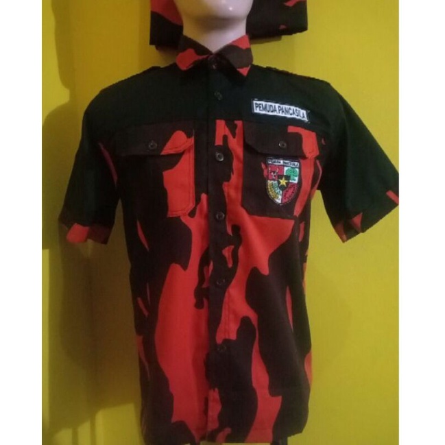 Jual Kemeja Pemuda Pancasila Kombinasi Shopee Indonesia