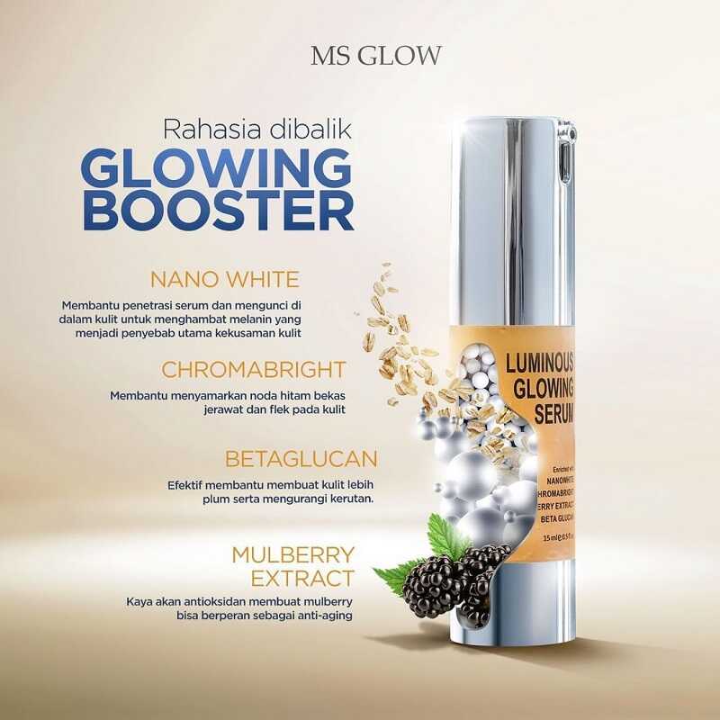 GS030| MS GLOW SERUM LUMINOUS / SERUM MSGLOW