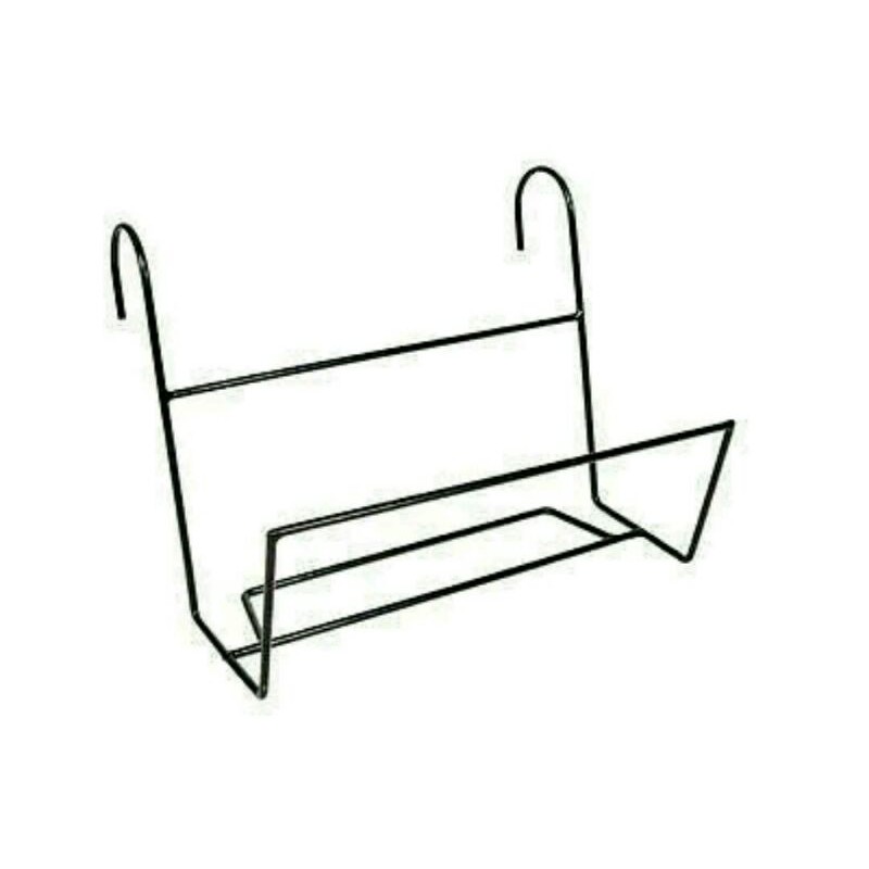 Gantungan Pot Panjang Besi Balkon - Rak Pot Bunga Gantungan Pagar