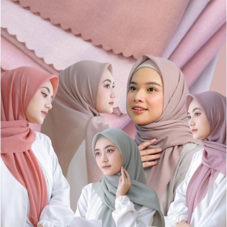 SEGI EMPAT BELLA LASER CUT / SEGI EMPAT LASER CUT POLYCOTTON HIJAB LASERCUT BELLA SQUARE SEGIEMPAT BISA COD