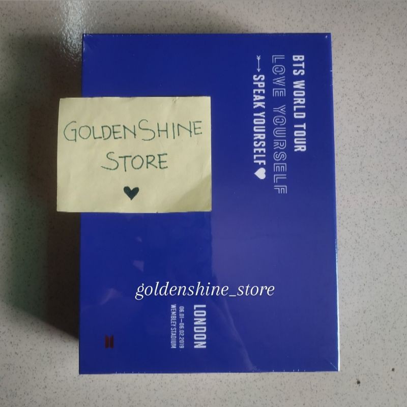 [SOLD OUT, OPEN PO LG KL WEVERSE RESTOCK] DVD BTS WORLD TOUR LONDON LOVE YOURSELF SPEAK YOURSELF
