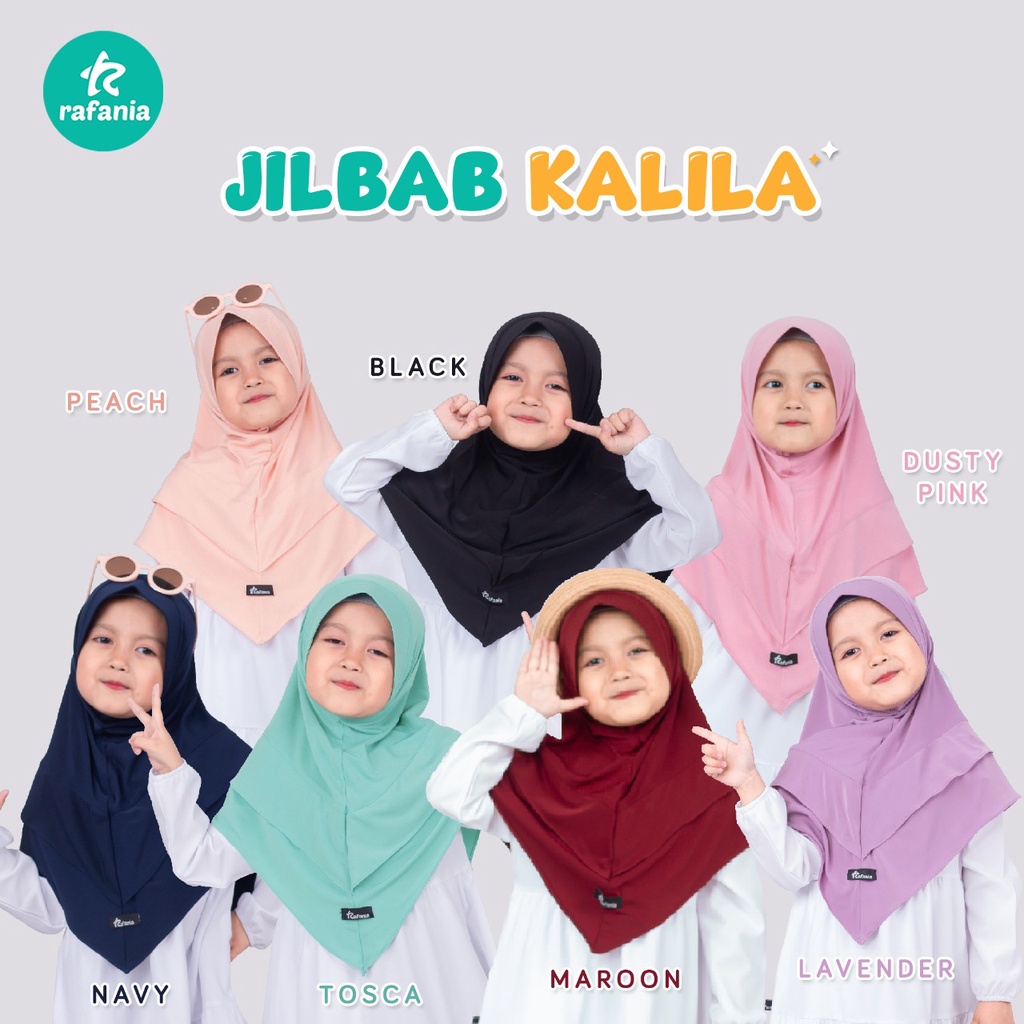 Jilbab Kalila Hijab Anak Rafania