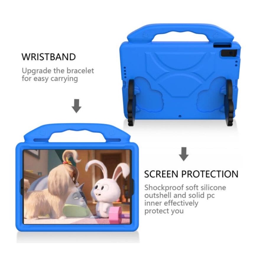 Case Huawei MediaPad M3 8.4 / Huawei MediaPad M3 Lite 8.4 Case 4D 2Thumbs Casing Stand Jempol