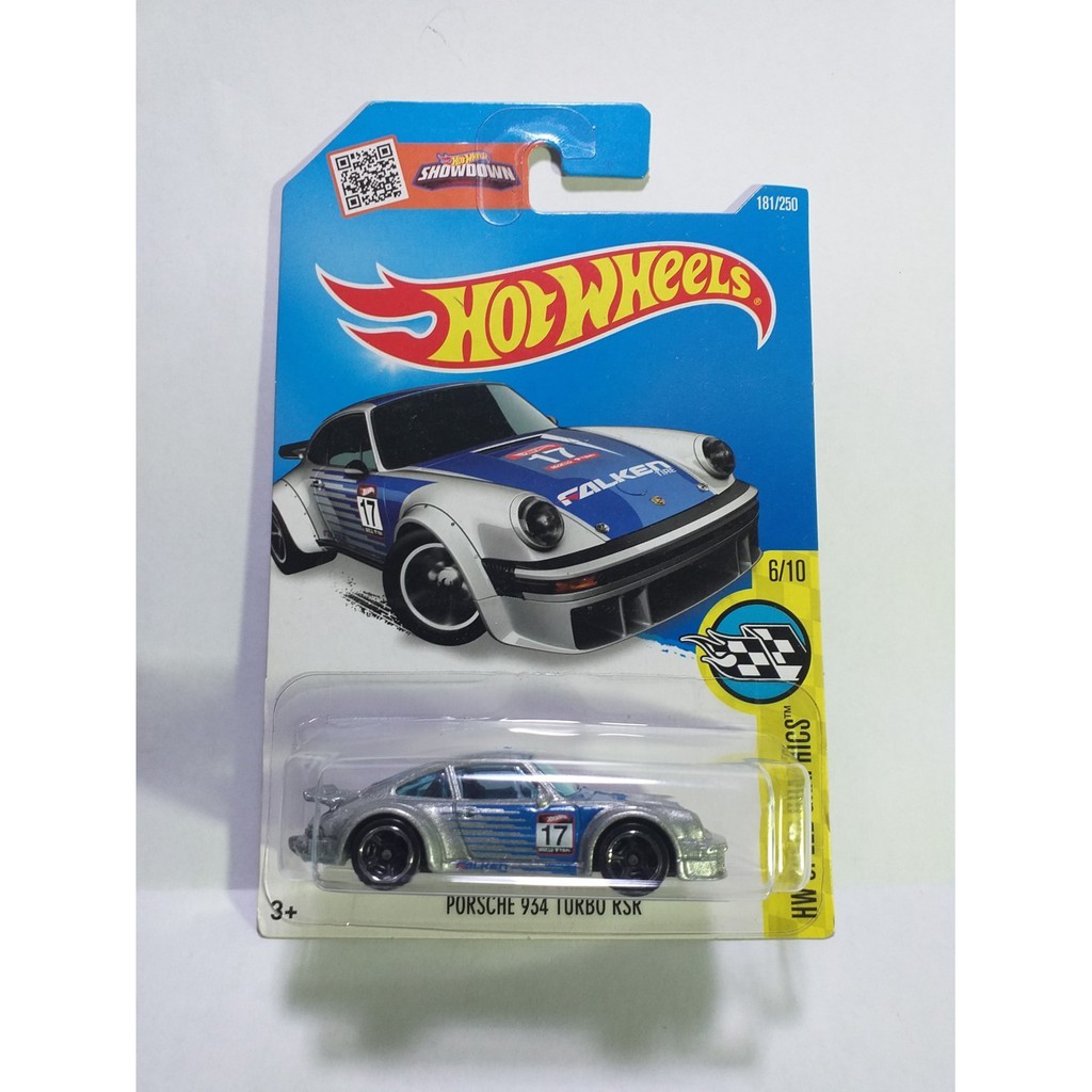 HOT WHEELS PORSCHE 934 TURBO FALKEN SILVER