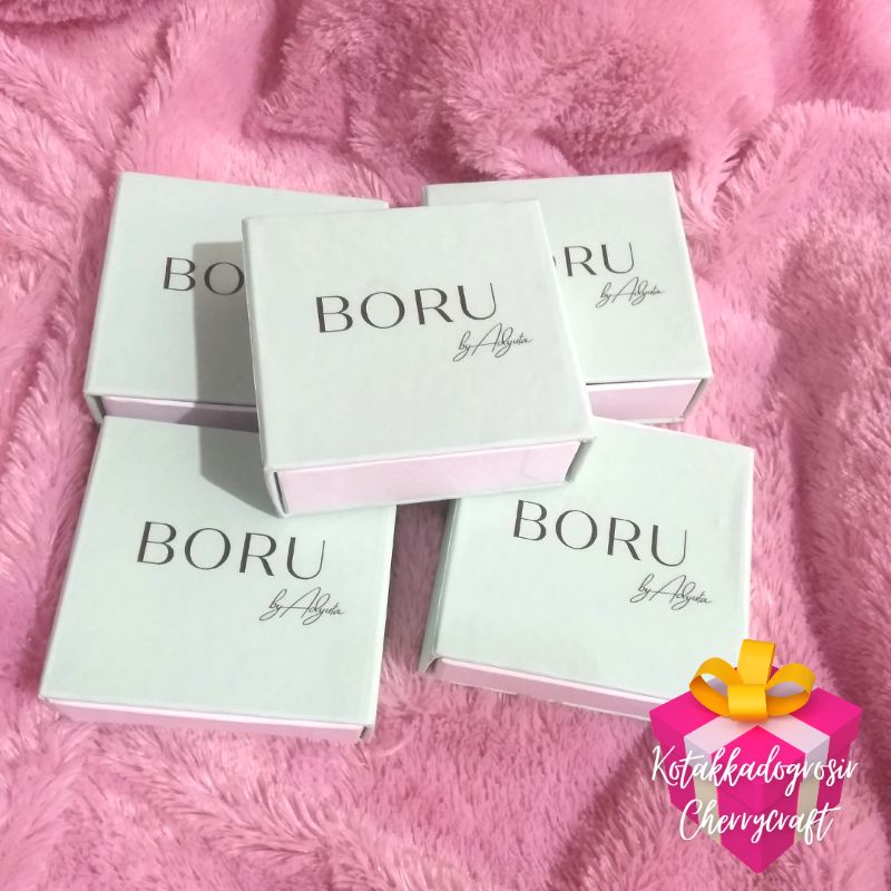 

Slide box 9x9x3cm full cover plus cetak logo