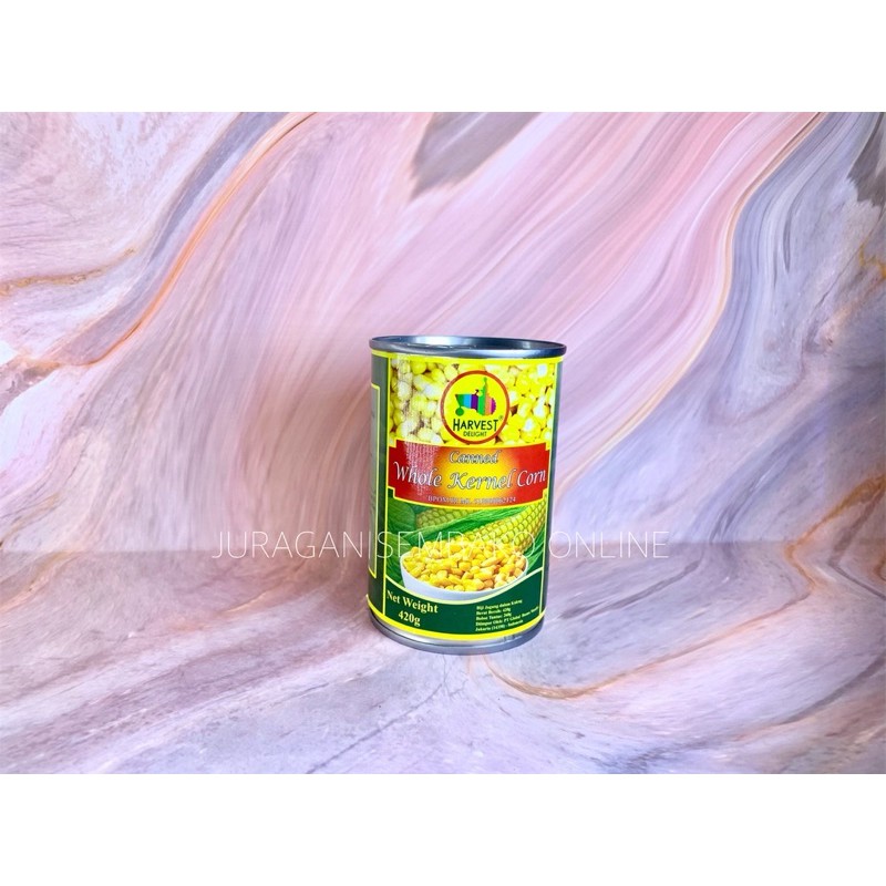 (JSO) Harvest Delight Whole Kernel Corn 420 gr / jagung kaleng