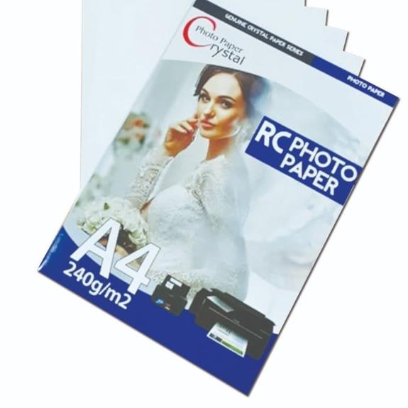 

✻ CRYSTAL LUSTER PHOTO PAPER A4 KERTAS FOTO 20 SHEET - Glossy ♥