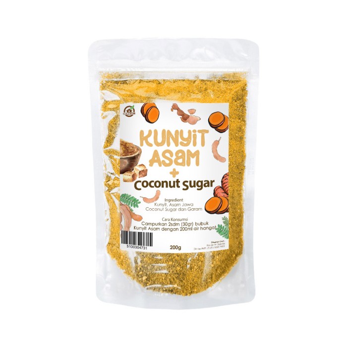 

Ge6012Gtb House Of Organix Kunyit Asam + Coconut Sugar 200 Gr Ds501Ghg