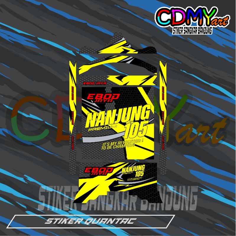 STIKER DECAL SANGKAR KOHSAN NANJUNG