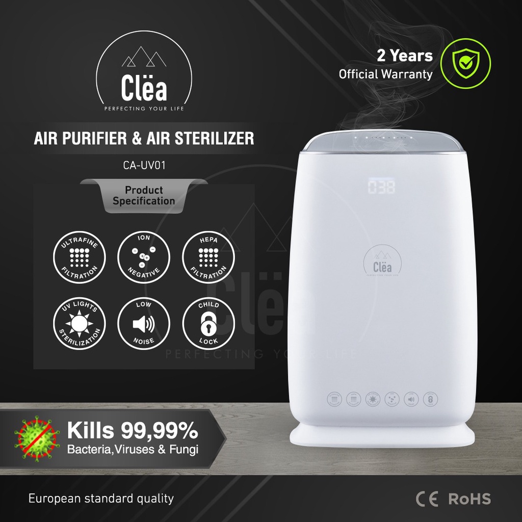 CLEA Air Purifier KHUSUS SAMEDAY DAN INSTANT