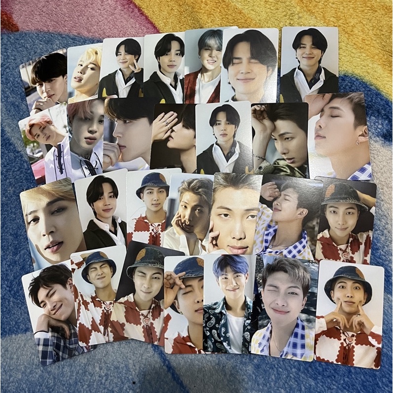 READY STOCK SHARING DICON 101 - dicon jimin jm - dicon namjoon rm - dicon bts official - photocard j