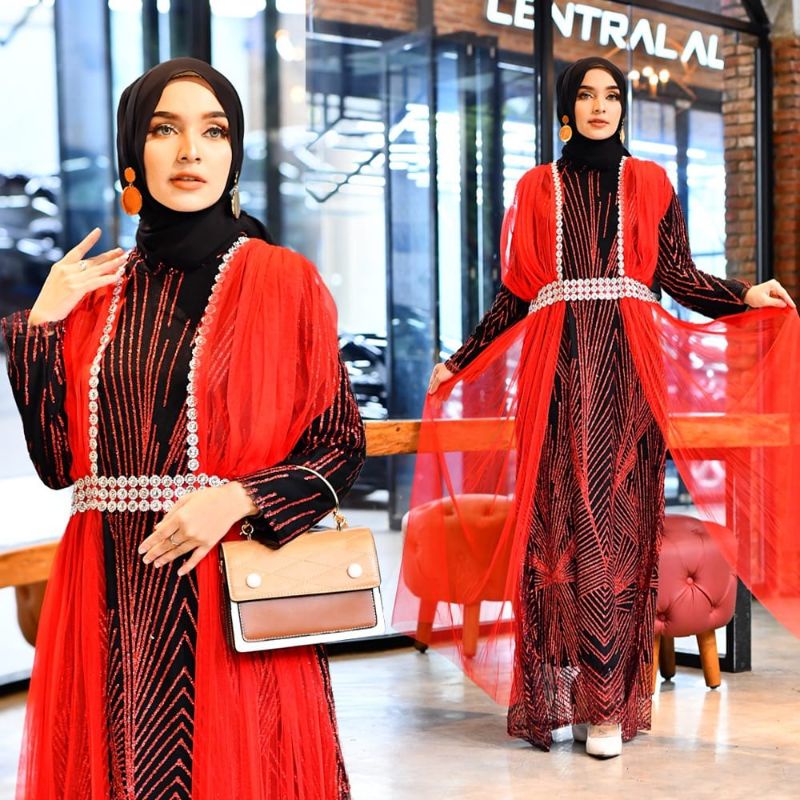 Sale!! Gamis Kareena Kapor Sparkling Original Butik