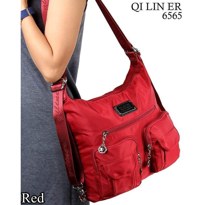 Order Aja Cyiinnnnnn Selempang Ransel Qi Lin Er 6565 - Tas Fashion Wanita Bag Cewek Murah Terlaris