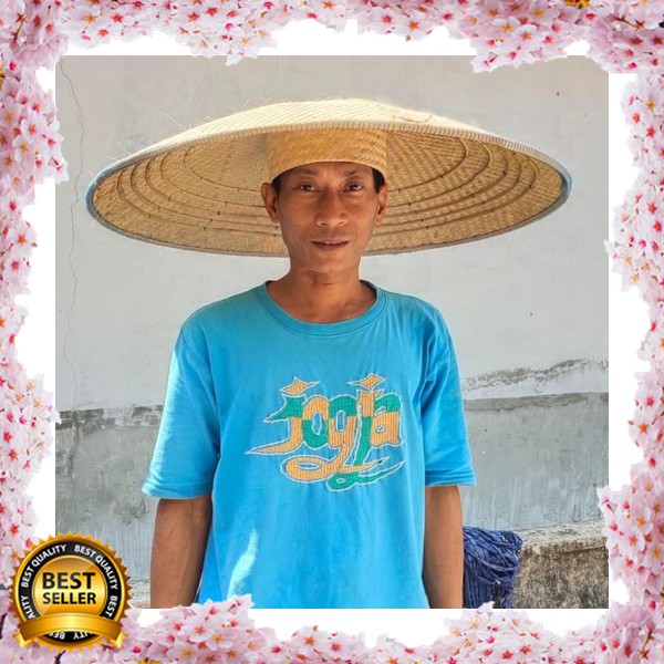 CAPING TOPI VIETNAM SUPER JUMBO CAPING BAMBU