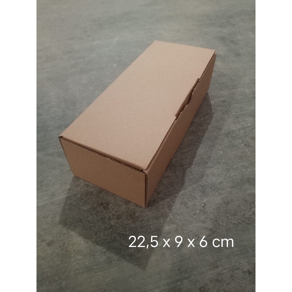 

Kardus 22,5 x 9 x 6 cm....Die Cut kotak aksesoris-dll model box pizza