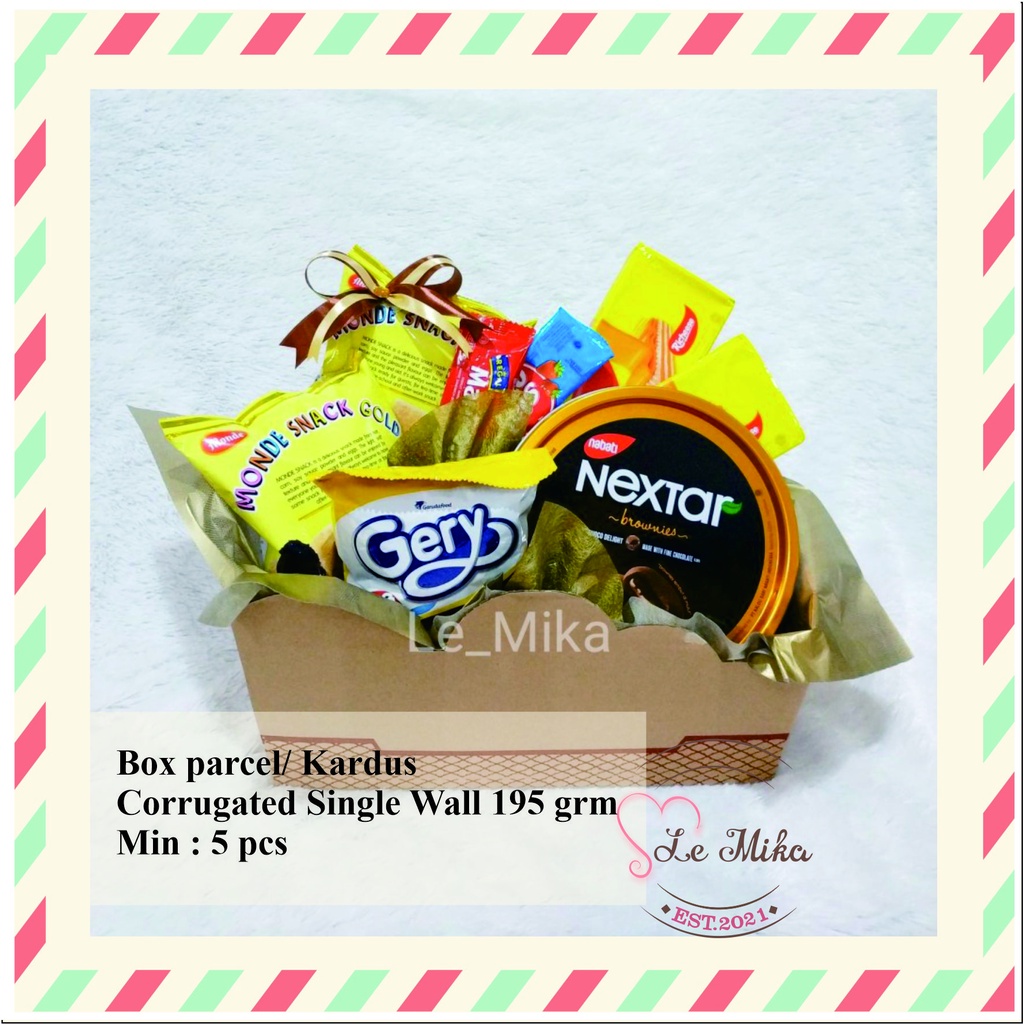

Box parcel / Alas kardus dus hampers idul fitri lebaran natal hadiah ekonomis