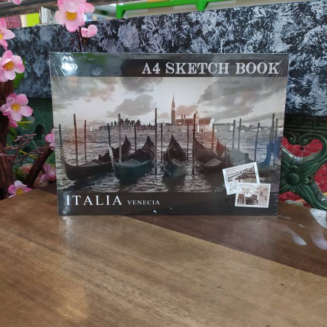 SKETCH BOOK A4 50 MERK KIKY