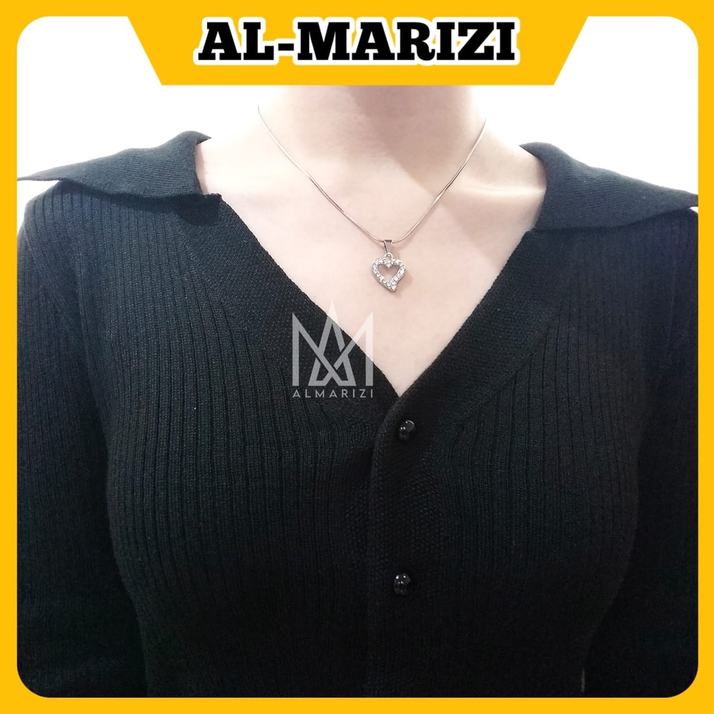 COD - KALUNG LIONTIN TERBARU ANTI KARAT DAN TIDAK LUNTUR WANITA/ PRIA