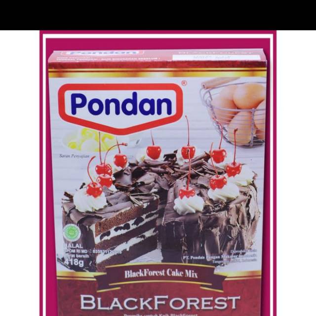 

PONDAN BLACKFOREST