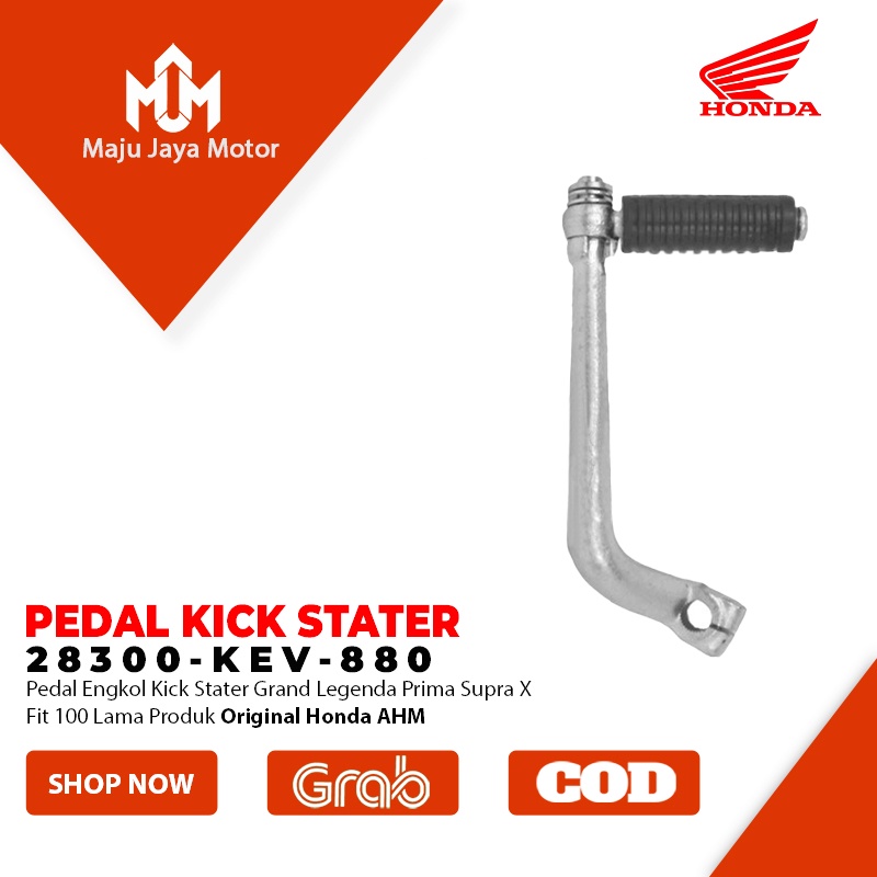 Pedal EngkolSelahan Kick Starter Stater Grand Legenda Prima Supra X Fit 100 Lama Kev Original AHM