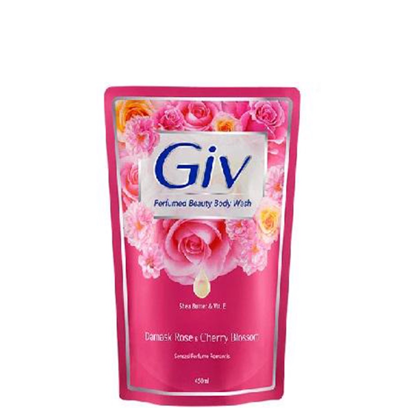 Jual Giv Sabun Mandi Cair Rose Cherry Ml Shopee Indonesia