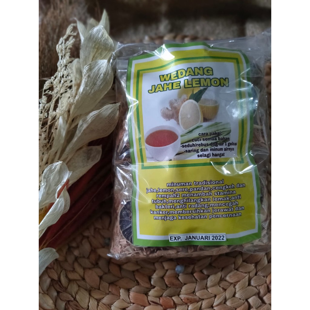 

Wedhang Jahe Lemon