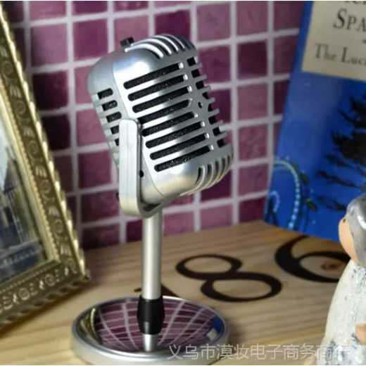 (BISA COD) RVOSTR STUDIO Condenser Microphones Classical Design Vintage Retro - C01U