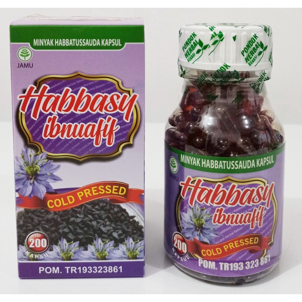 

Habbasyi bin Afif Habbatussauda Oil Pondok Herbal ASY SYIFAA Isi 200 Kapsul ORIGINAL