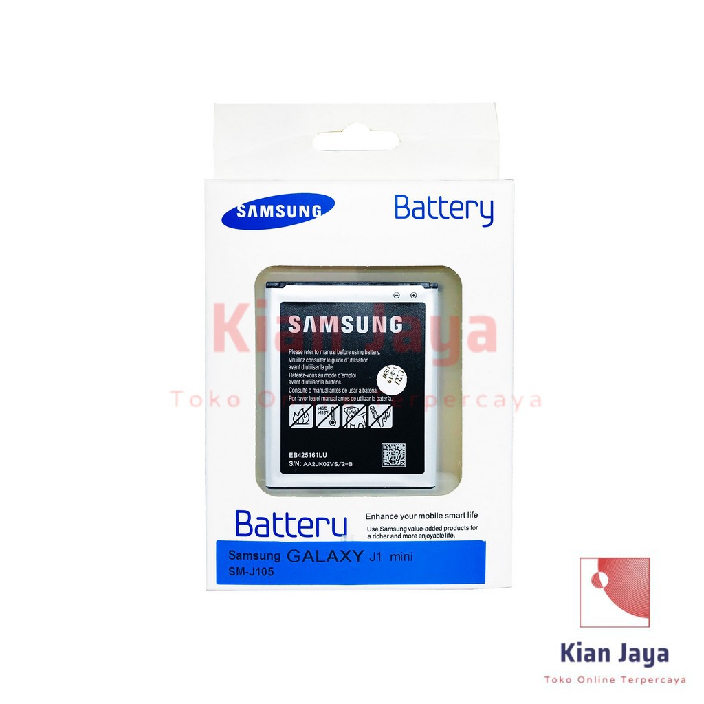 [Garansi 100% Ori] Baterai Samsung Galaxy J1 Mini / J105 / S3 Mini / i8160 Batre Battery Hp Original